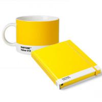 Набір Pantone Living Yellow 012 Чашка + блокнот