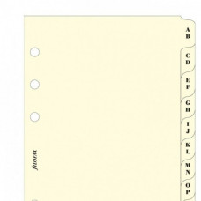 Комплект роздільників Filofax Алфавітний англійська A-z A5