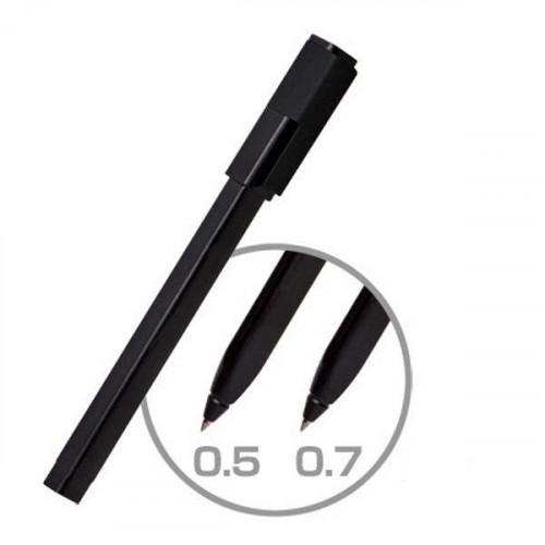 Ролер-ручка Moleskine Plus Чорна 0.5 мм