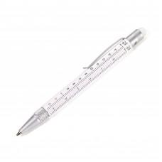 Роллерна ручка-стилус Construction mini з лінійкою Білий