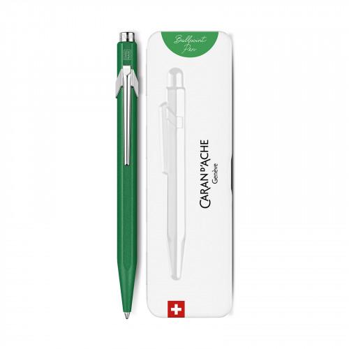 Ручка Caran d'Ache 849 Colormat-X Зелена + box