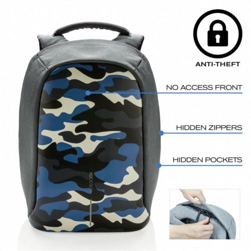 Рюкзак міський XD Design Anti-Theft Bobby Compact 14" Camouflage Blue