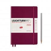 Щоденник Leuchtturm1917 Середній А5 Винний 2022