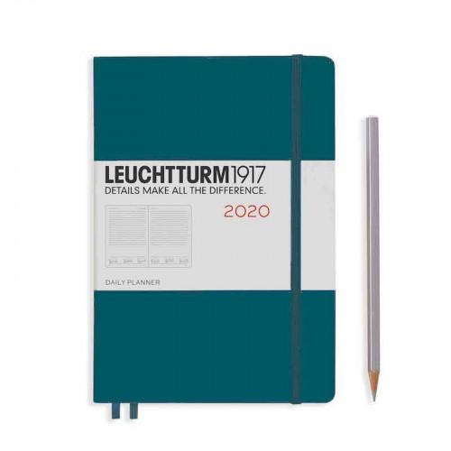 Щоденник Leuchtturm1917 Середній Тихоокеанський зелений 2020