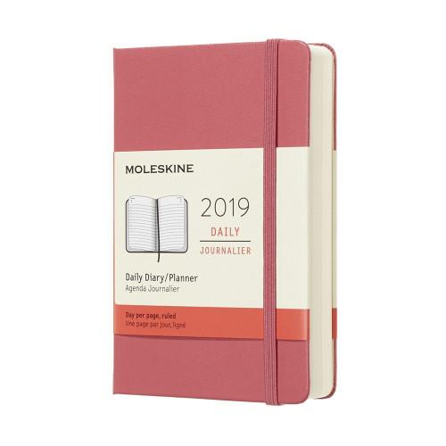Щоденник Moleskine 2019 Кишеньковий Пастельно-рожевий