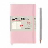 Щотижневик з нотатками Leuchtturm1917 Paperback (В6+) Powder 2021
