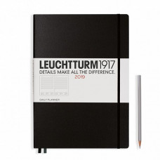 Щоденник Leuchtturm1917 А4 , Master, Чорний, 2019