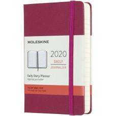Щоденник Moleskine 2020 Кишеньковий Твердий Вишуканий рожевий