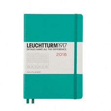 Щоденник Leuchtturm1917 Середній А5 Твердий Смарагдовий 2018