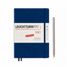 Щоденник Leuchtturm1917 Середній Темно-синій 2021