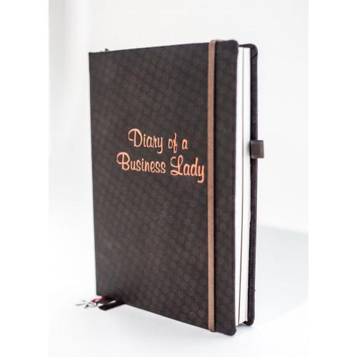 Щоденник "Diary of a business Lady" Шоколадний