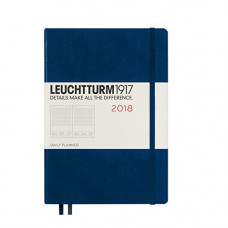 Щоденник Leuchtturm1917 Середній А5 Твердий Темно-синій 2018