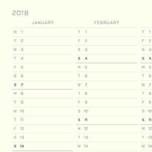 Щоденник Leuchtturm1917 Середній А5 Твердий Темно-синій 2018