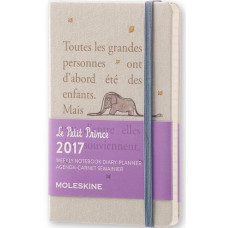 Щотижневик Moleskine 2017 Le Petit Prince Кишеньковий B7 Твердий