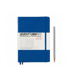 Щотижневик з нотатками Leuchtturm1917, Середній, Королівський синій, 2019