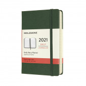 Щоденник Moleskine 2021 Кишеньковий Твердий Миртовий зелений