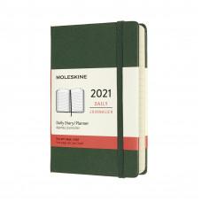 Щоденник Moleskine 2021 Кишеньковий Твердий Миртовий зелений
