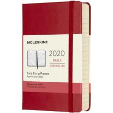 Щоденник Moleskine 2020 Кишеньковий Твердий Червоний
