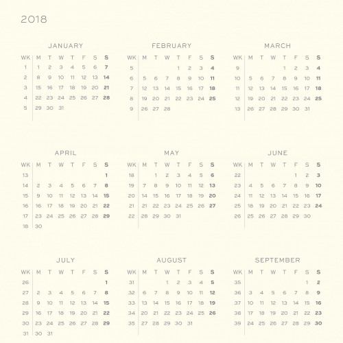 Щоденник Leuchtturm1917, Середній, Чорний, 2019