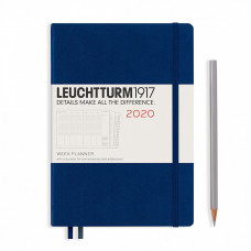 Щотижневик Leuchtturm1917 Середній Темно-синій 2020