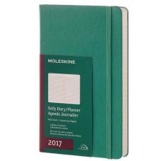Щоденник Moleskine 2017 Середній A5 Твердий Зелений