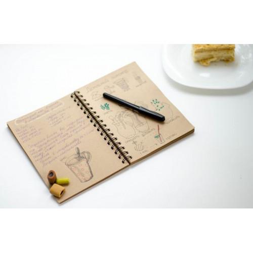Скетчбук Kraft Кулінарна книга
