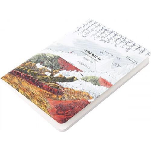 Sketchbook HIVER BOOKS MOUNTAIN & RIVER: A5 (S)