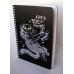 Скетчбук Crazy Sketches - Кіт-Бегемот на пружині
