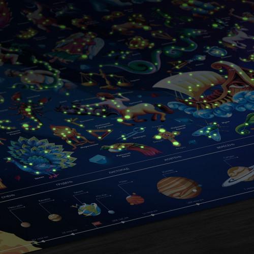 Карта зоряного неба Люмік Зіркова подорож