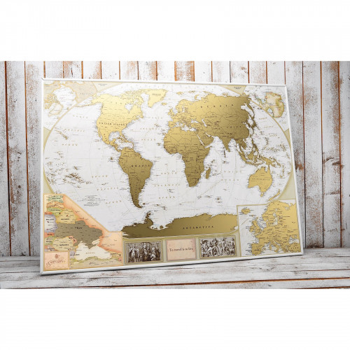 Скретч-карта світу My gift My Map Antique Edition