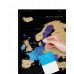 Скретч-карта Travel Map Black Europe, тубус