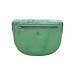 Шкіряна сумка-півмісяць Turtle, Бабка в кольорах, зелений