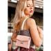 Набір жіночих шкіряних сумок BlankNote Mini поясна / Кроссбоді Рожевий