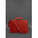 Жіноча шкіряна сумка BlankNote для ноутбука і документів Червона
