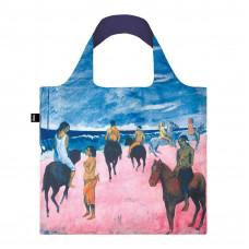 Сумка для покупок складна LOQI Paul Gauguin Horseman On The Beach 1902
