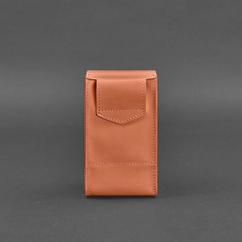 Набір жіночих шкіряних сумок BlankNote Mini поясна / Кроссбоді Корал