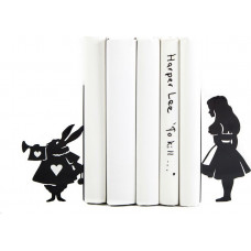 Тримачі для книг Аліса і Білий Кролик