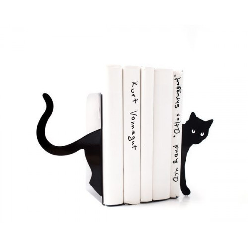 Тримачі для книг Кішка і книги