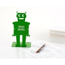 Тримач для книг Робот (зелений)