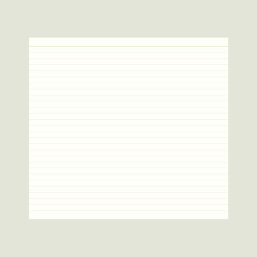 Змінний блок для блокнота Manekibook Ruled Paper Refill