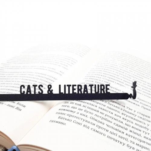 Закладка для книг Article Cats&Literature