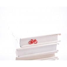 Закладка для книжок Велосипед (червоний)