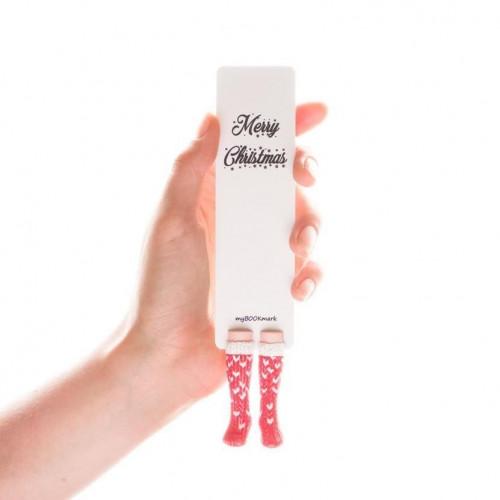 Закладка MyBOOKmark Різдвяні шкарпетки