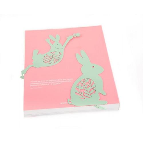 Закладка для книг Article Easter Bunny Зелений