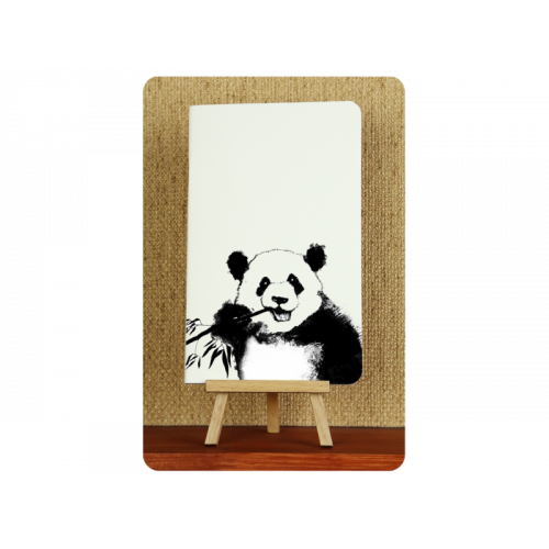 Зошит "Панда: чорно-білі замальовки 2"